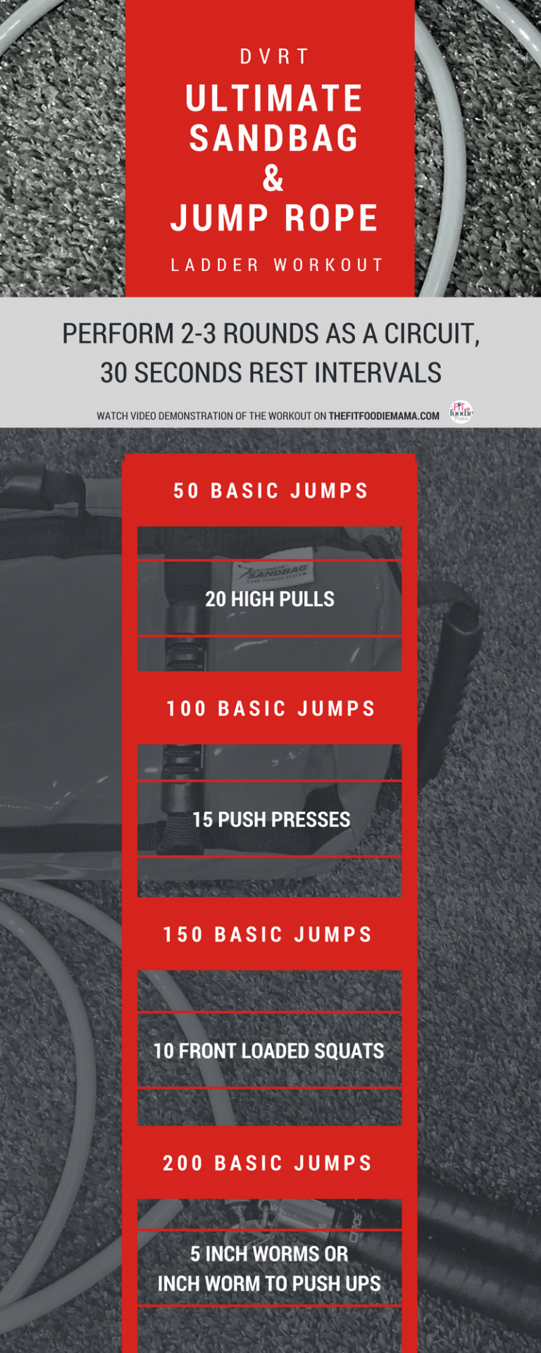 Ultimate Sandbag Training and Jump Rope Workout Ultimate Sandbag Training