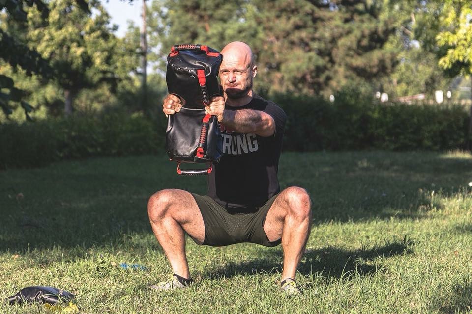 Ultimate Sandbag squat