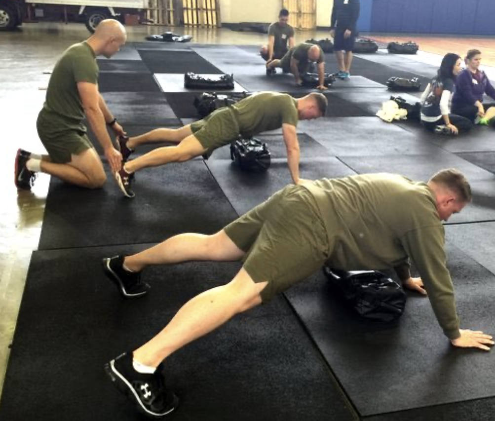 ultimate sandbag plank