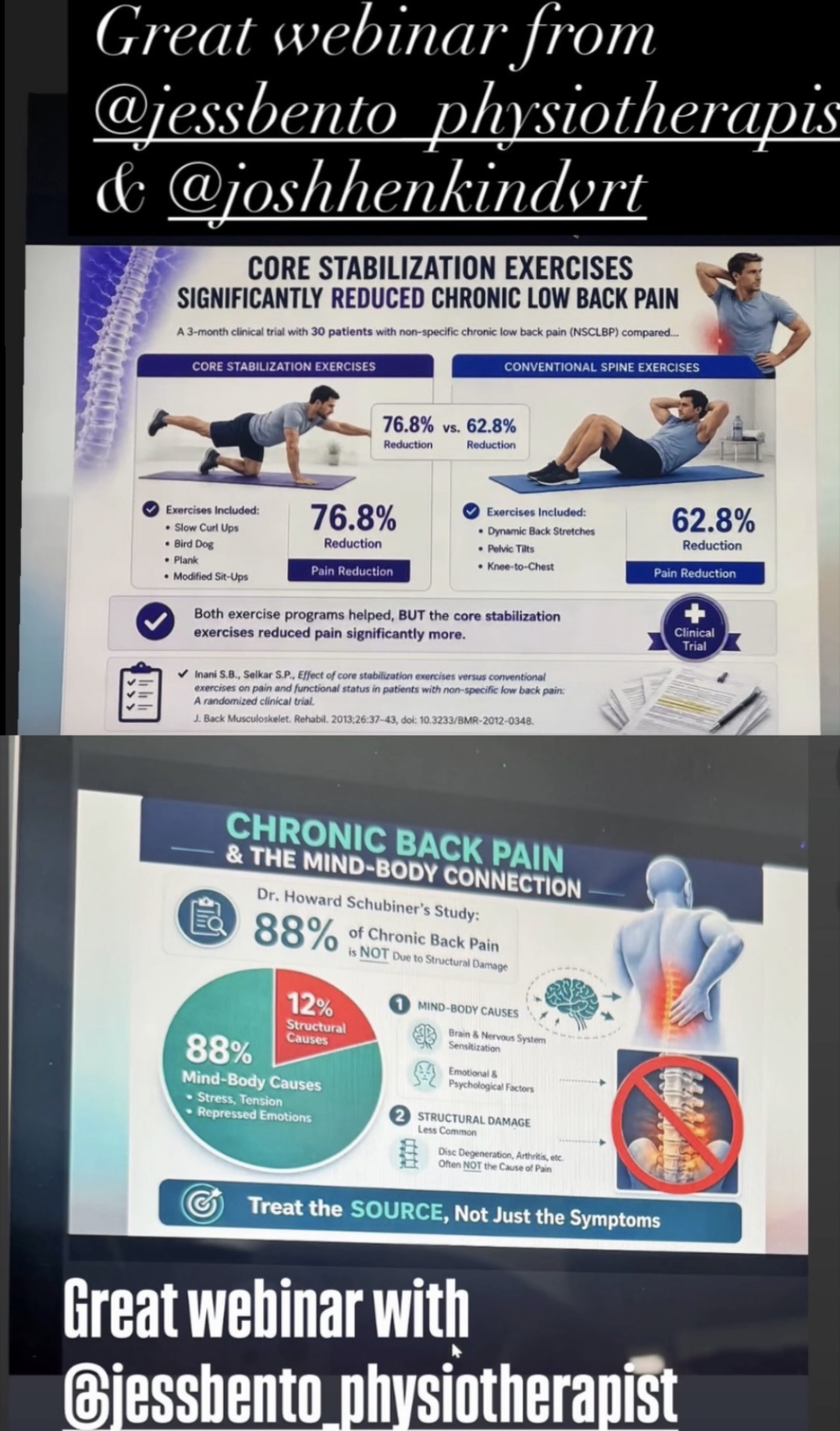 back pain
